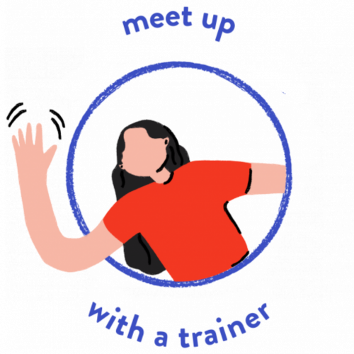 meet up with a trainer